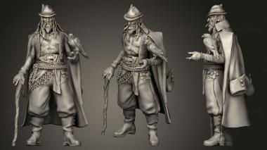 Military figurines Dale 3d model